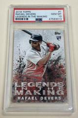 Rafael Devers #1 Baseball Cards 2018 Topps Legends in the Making Prices