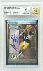 Aaron Rodgers [Autograph] Football Cards 2005 Bowman Chrome Prices