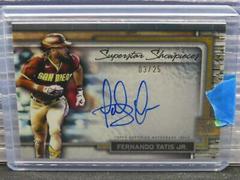 Fernando Tatis Jr. Baseball Cards 2023 Topps Museum Collection Superstar Showpieces Autographs Prices