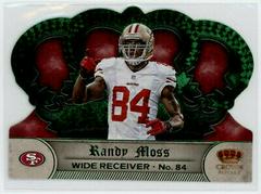 Randy Moss [Green] #123 Football Cards 2012 Panini Crown Royale Prices