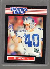 Bill Bates Football Cards 1989 Kenner Starting Lineup Prices
