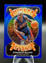 Chauncey Billups [Blue] #8 Basketball Cards 2021 Panini Donruss Optic Winner Stays Prices