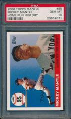 Mickey Mantle #95 Baseball Cards 2006 Topps Mantle Home Run History Prices