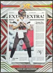 Tom Brady [White] #EXT-13 Football Cards 2022 Panini XR Extra Prices