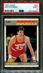 Jim Petersen Basketball Cards 1987 Fleer Prices