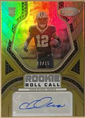 Chris Olave [Gold] #RCS-CO Football Cards 2022 Panini Certified Rookie Roll Call Signatures Prices