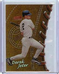 Derek Jeter [Luminescent] #T14A Baseball Cards 1998 Stadium Club Triumvirate Prices