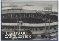 Lights Out: [Candlestick] Baseball Cards 1990 Score Prices