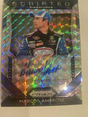 Marcos Ambrose [Silver Mosaic] #SS-MA Racing Cards 2020 Panini Prizm Nascar Scripted Signatures Prices