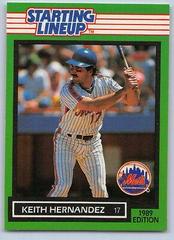 Keith Hernandez Baseball Cards 1989 Kenner Starting Lineup Prices