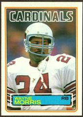 Wayne Morris Football Cards 1983 Topps Prices