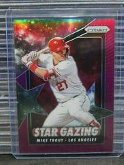 Mike Trout [Pink Prizm] #SG-1 Baseball Cards 2020 Panini Prizm Star Gazing Prices