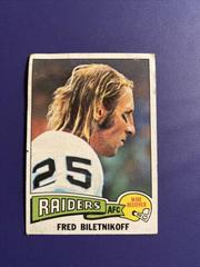Fred Biletnikoff Football Cards 1975 Topps Prices