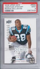 Jonathan Stewart Football Cards 2008 Upper Deck Rookie Exclusives Prices