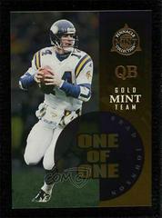 Brad Johnson [Gold One of One] #32 Football Cards 1998 Pinnacle Mint Prices