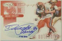 Dwight Freeney [Red] #A14 Football Cards 2002 Sage Autographs Prices