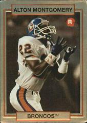 Alton Montgomery #9 Football Cards 1990 Action Packed Rookie Update Prices