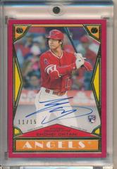 Shohei Ohtani [Red] #BC2-SO Baseball Cards 2018 Topps Brooklyn Collection Autographs Prices