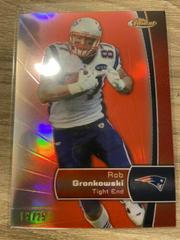 Rob Gronkowski [Red Refractor] #73 Football Cards 2012 Topps Finest Prices