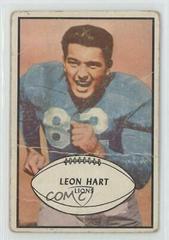 Leon Hart Football Cards 1953 Bowman Prices