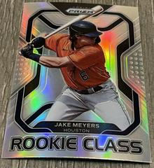 Jake Meyers [Silver Prizm] #RC-16 Baseball Cards 2022 Panini Prizm Rookie Class Prices