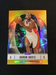 Baron Davis [Gold Refractor] Basketball Cards 2006 Finest Prices