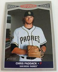 Chris Paddack Baseball Cards 2019 Topps Heritage Rookie Performers Prices