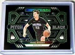 Franz Wagner [Green] Basketball Cards 2021 Panini Obsidian Pitch Black Prices