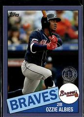 Ozzie Albies [Blue] #85-11 Baseball Cards 2020 Topps 1985 35th Anniversary Prices