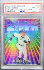 Derek Jeter Baseball Cards 2000 Topps Chrome 21st Century Prices