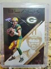 Aaron Rodgers [Copper] #35 Football Cards 2020 Panini Black Prices