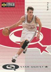 Brent Barry #SQ30 Basketball Cards 1997 Collector's Choice Starquest Prices