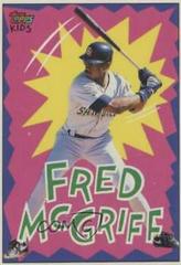 Fred McGriff Baseball Cards 1992 Topps Kids Prices