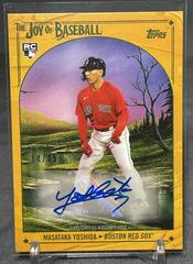 Masataka Yoshida [Autograph Indian Yellow] #62 Baseball Cards 2023 Topps X Bob Ross The Joy Of Prices