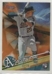 Ryon Healy [Orange Refractor] #58 Baseball Cards 2017 Bowman's Best Prices