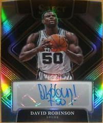 David Robinson Basketball Cards 2021 Panini Select Signatures Prices