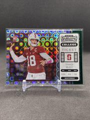 Tanner McKee [Green] #6 Football Cards 2023 Panini Chronicles Draft Picks Contenders College Ticket Prices
