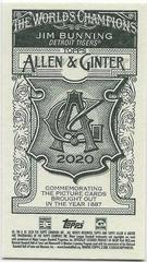 Jim Bunning [Mini No Number] Baseball Cards 2020 Topps Allen & Ginter Prices