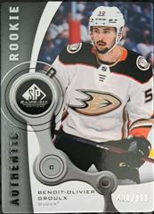 Benoit Olivier Groulx #R-71 Hockey Cards 2021 SP Game Used 2005-06 Retro Rookies Prices