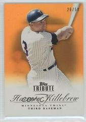 Harmon Killebrew #43 Baseball Cards 2012 Topps Tribute Prices