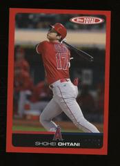 Shohei Ohtani [Red] #701 Baseball Cards 2019 Topps Total Prices