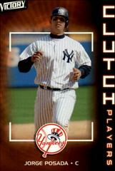 Jorge Posada CP #138 Baseball Cards 2003 Upper Deck Victory Prices