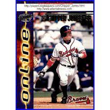 Chipper Jones #63 Baseball Cards 1998 Pacific Online Prices