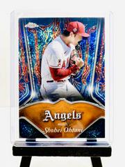 Shohei Ohtani [Orange Pearl Speckle] Baseball Cards 2022 Topps Chrome Pinstriped Prices