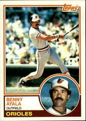 Benny Ayala Baseball Cards 1983 Topps Prices