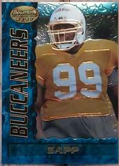 Warren Sapp [Blue] #12 Football Cards 1995 Bowman's Best Prices