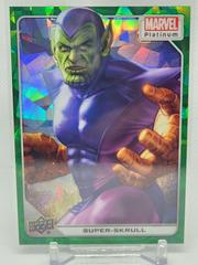 Super Skrull [Green Crackle] Marvel 2023 Upper Deck Platinum Prices