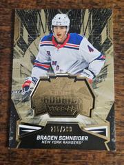 Braden Schneider [Gold] #F-42 Hockey Cards 2022 SPx Finite Rookies Prices