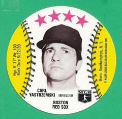 Carl Yastrzemski Baseball Cards 1976 Towne Club Disc Prices
