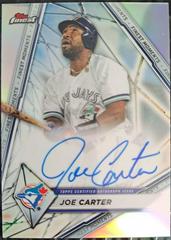 Joe Carter #FMA-JC Baseball Cards 2022 Topps Finest Moments Autographs Prices